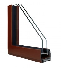 Profile of Hope’s® Landmark175™ Series operable solid steel window with patented Thermal Evolution™ technology
