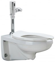 The Zurn EcoVantage® 1.1 gpf ZTR Sensor Wall Bowl System
